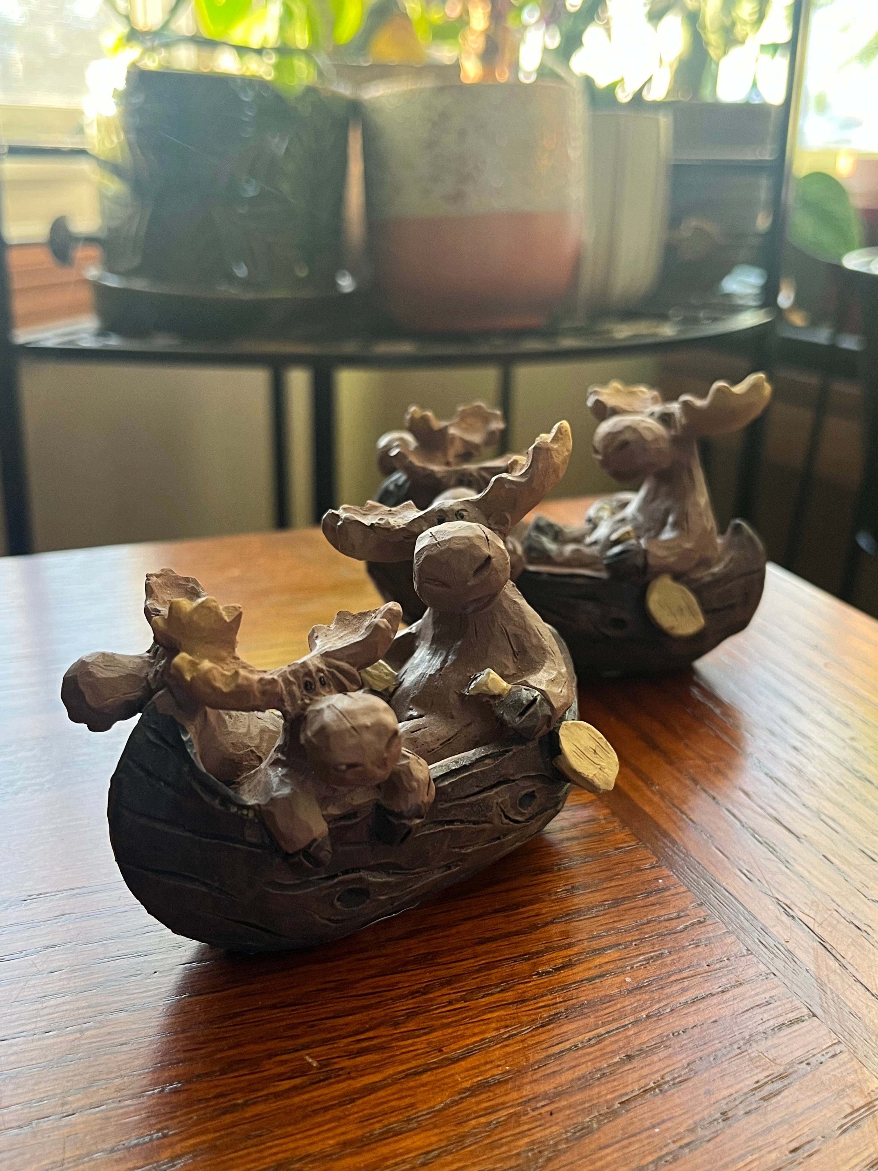 APM #4 (Andy) Moose in Canoe Moose in Canoe