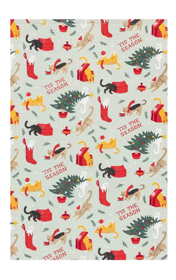 MJJ #8 (Melissa) Seasonal Towel Mu Kitchen Dual Sided Christmas Terry Towels