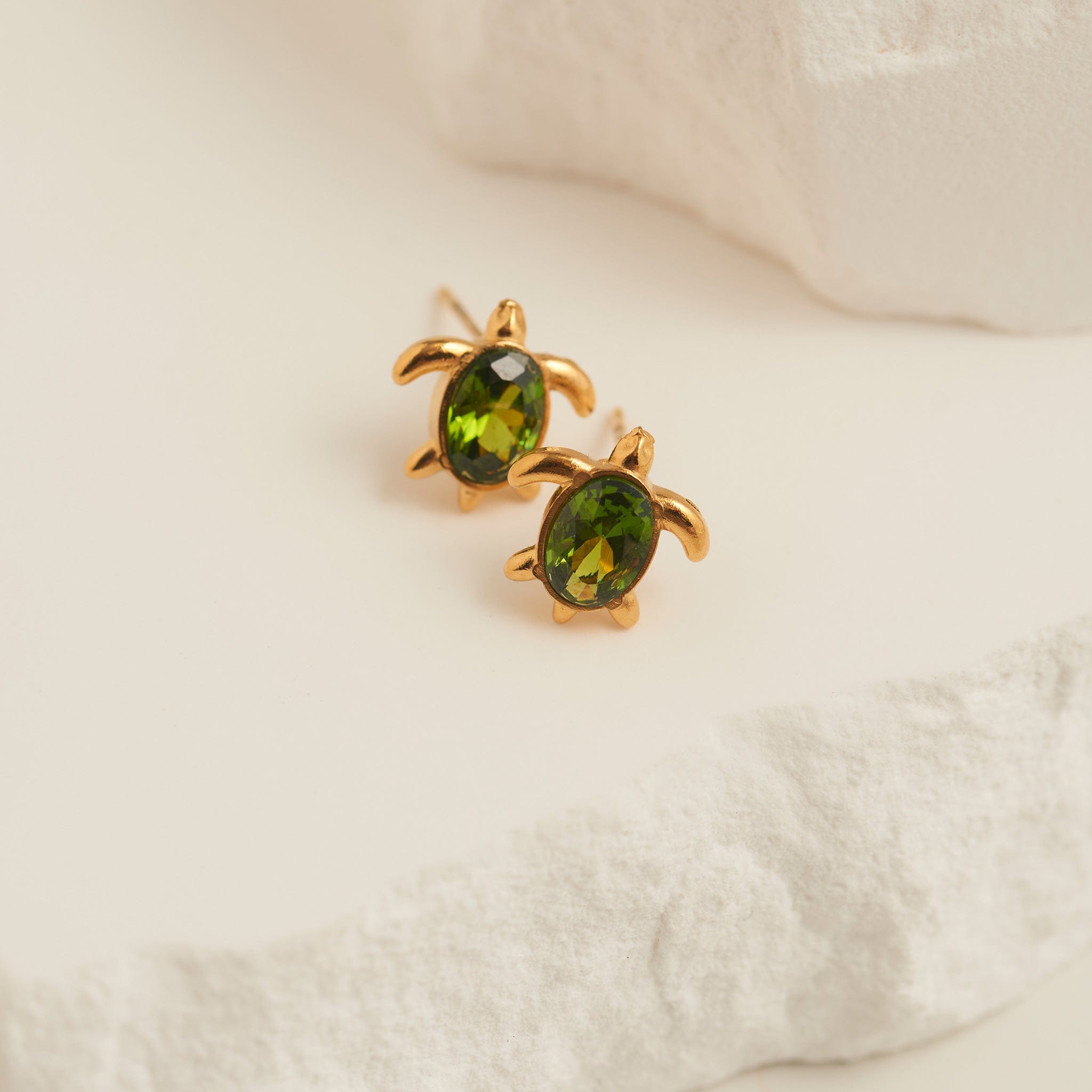 Narelle Waterproof Turtle Stud Earrings Gold