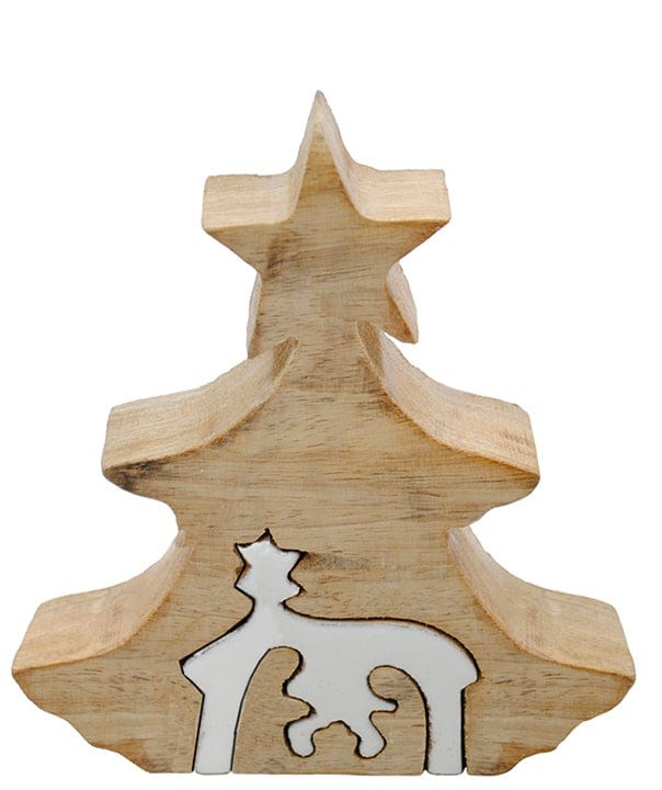 Nativity In Tree Puzzle