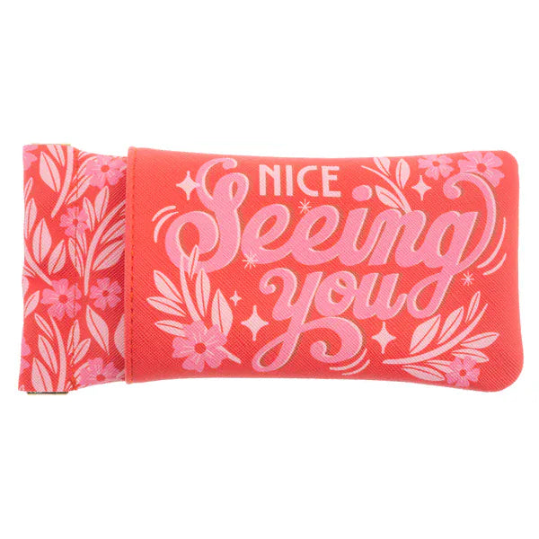 Nice Seeing You Glasses Soft Case