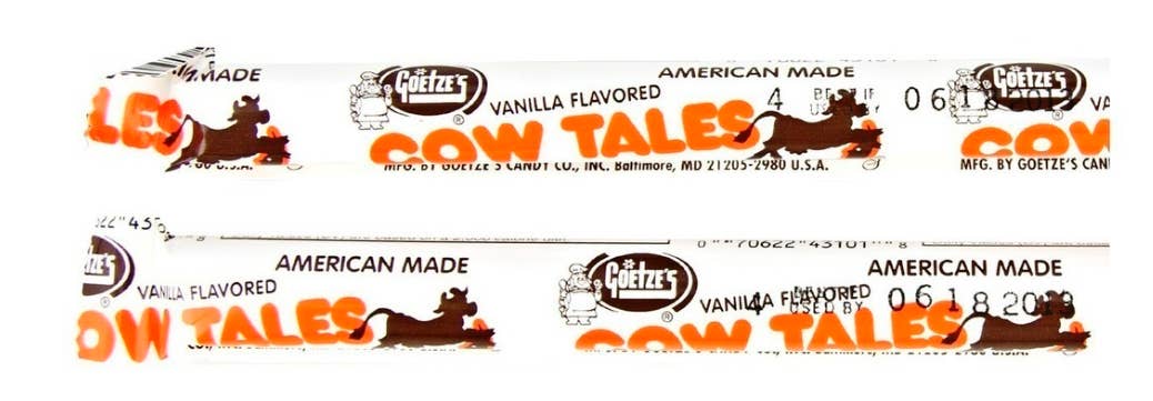 O'Shea's Candies Sweet Shop candy Nostalgic 1984 Original GOETZ Cow Tales®