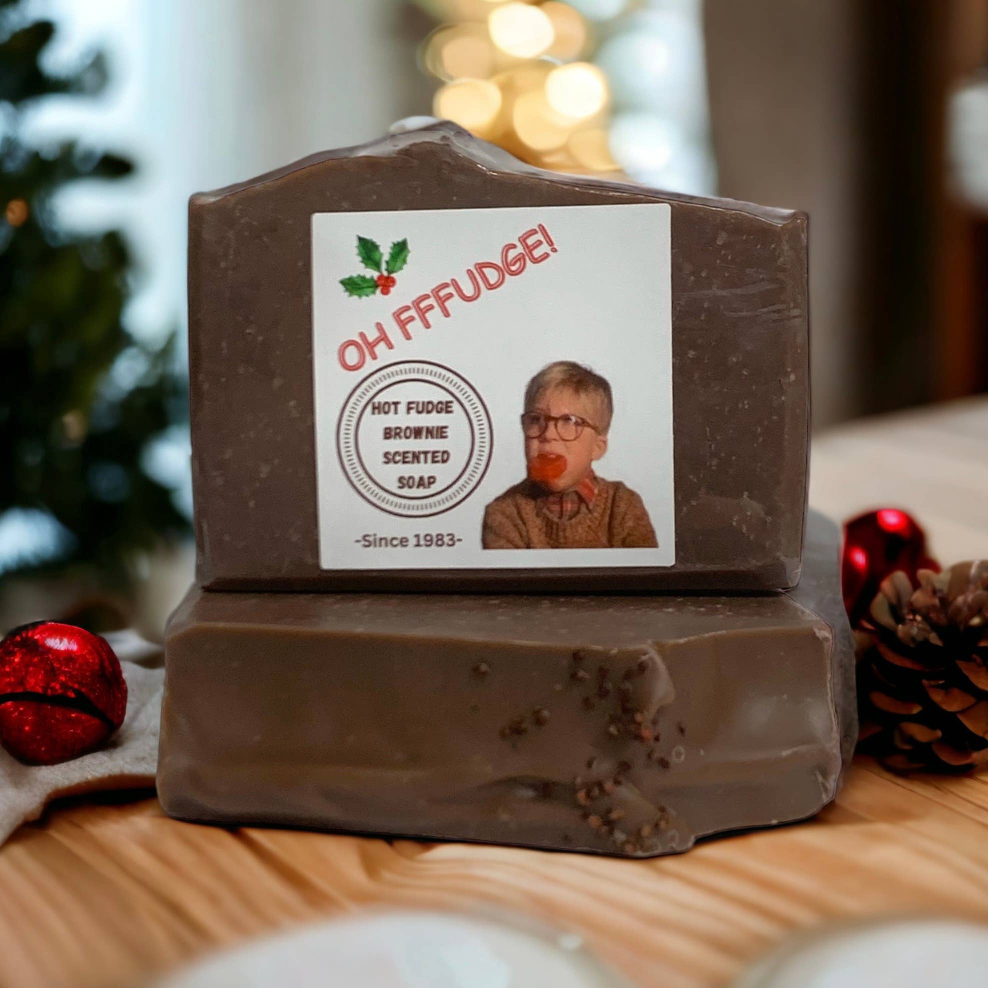 “Oh FFFUDGE” Holiday Bar Soap