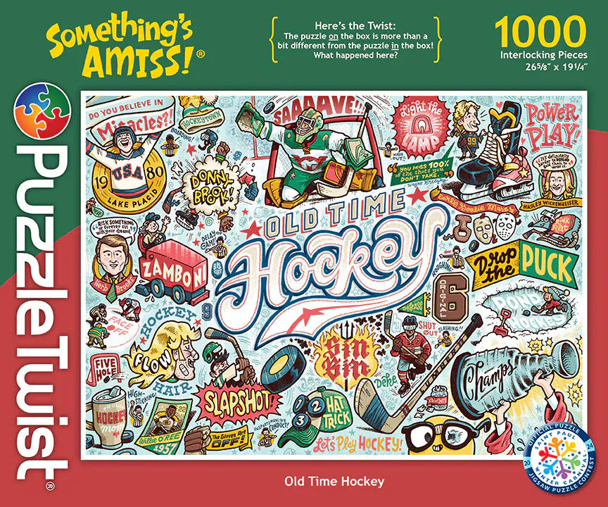 Maynards, LLC Puzzles Old Time Hockey Puzzle