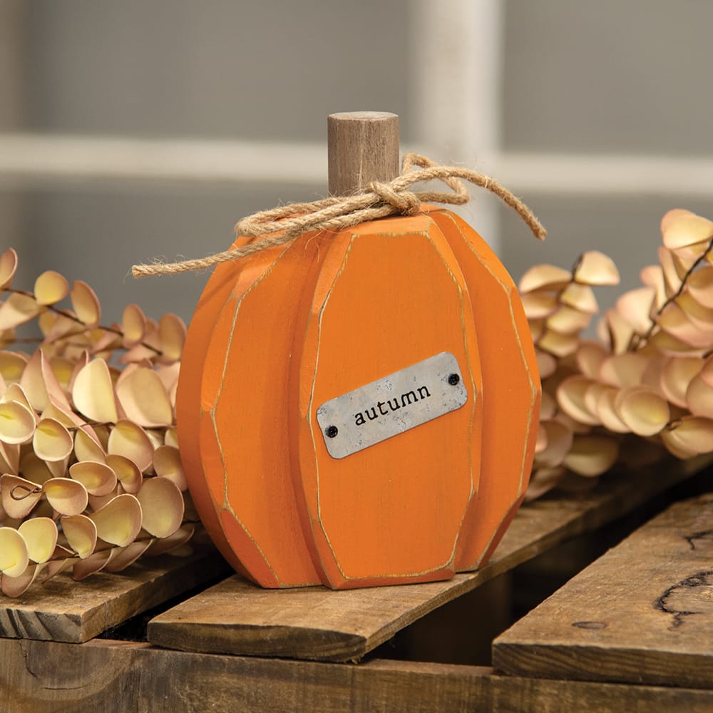 MJJ #8 (Melissa) Chunky Sitter Orange Autumn Pumpkin Chunky Sitter
