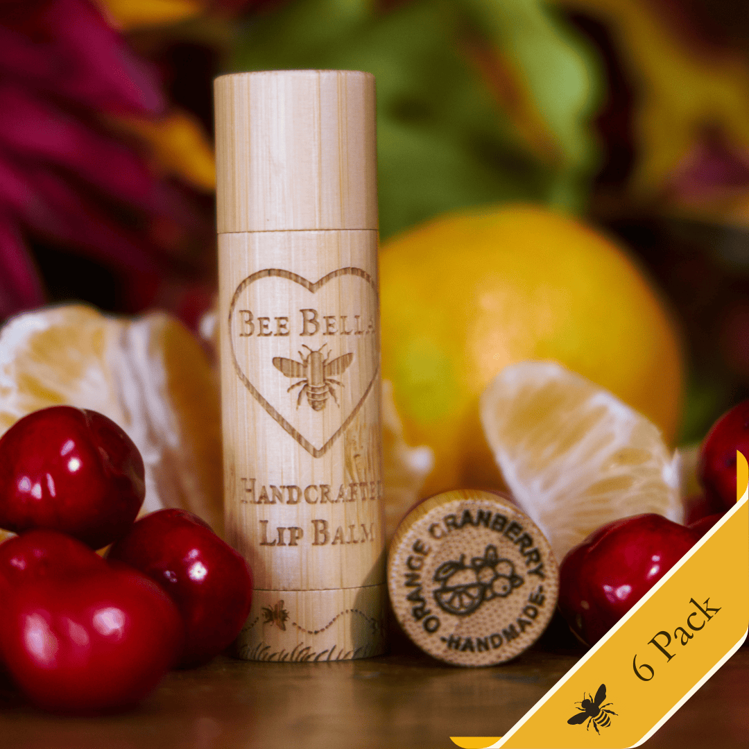 Bee Bella Orange Cranberry Lip Balm