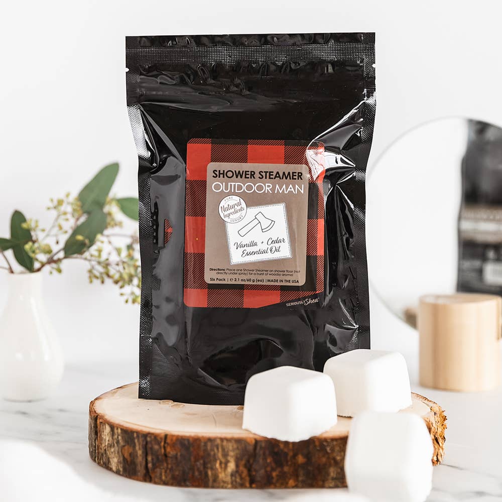 Seriously Shea shower steamer Outdoor Man Men's Shower Steamer