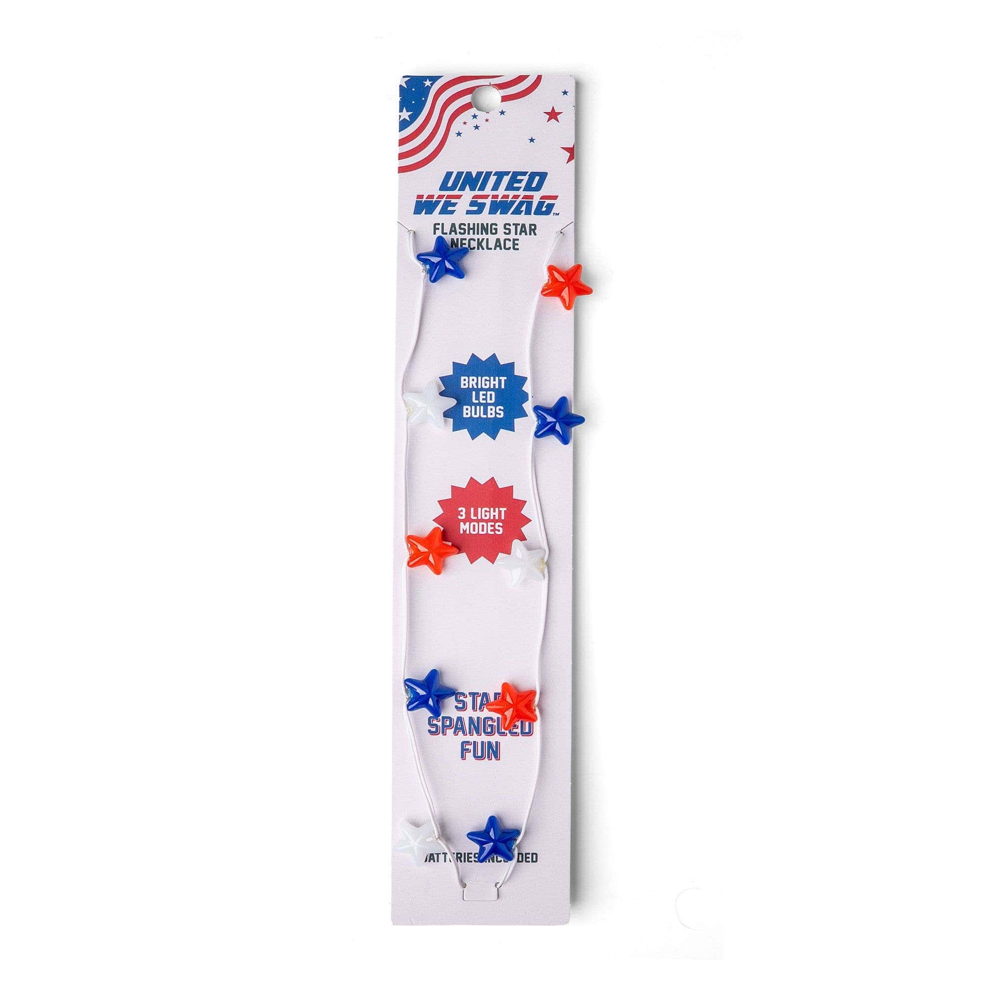 DM Merchandising Patriot Pride USA Light-Up Necklace