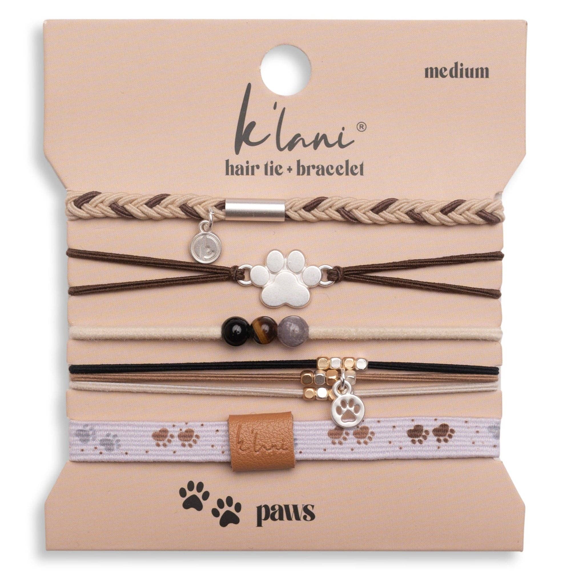 K'lani Bracelet Paws K'Lani Hair Tie + Bracelet