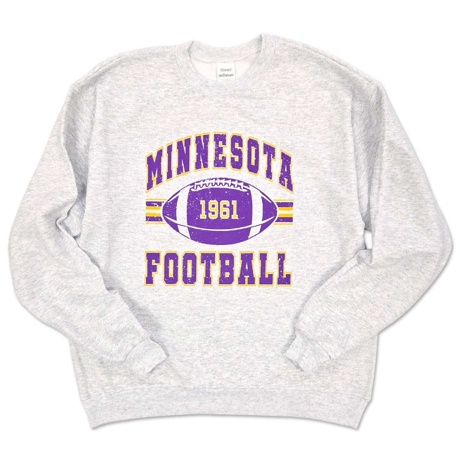 Pick Six Crewneck: Ash / 3XLarge