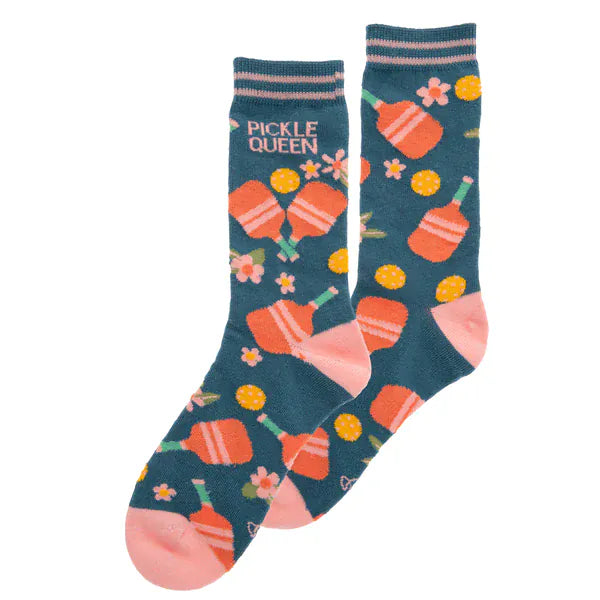 Karma Socks Pickle Queen Crew Socks