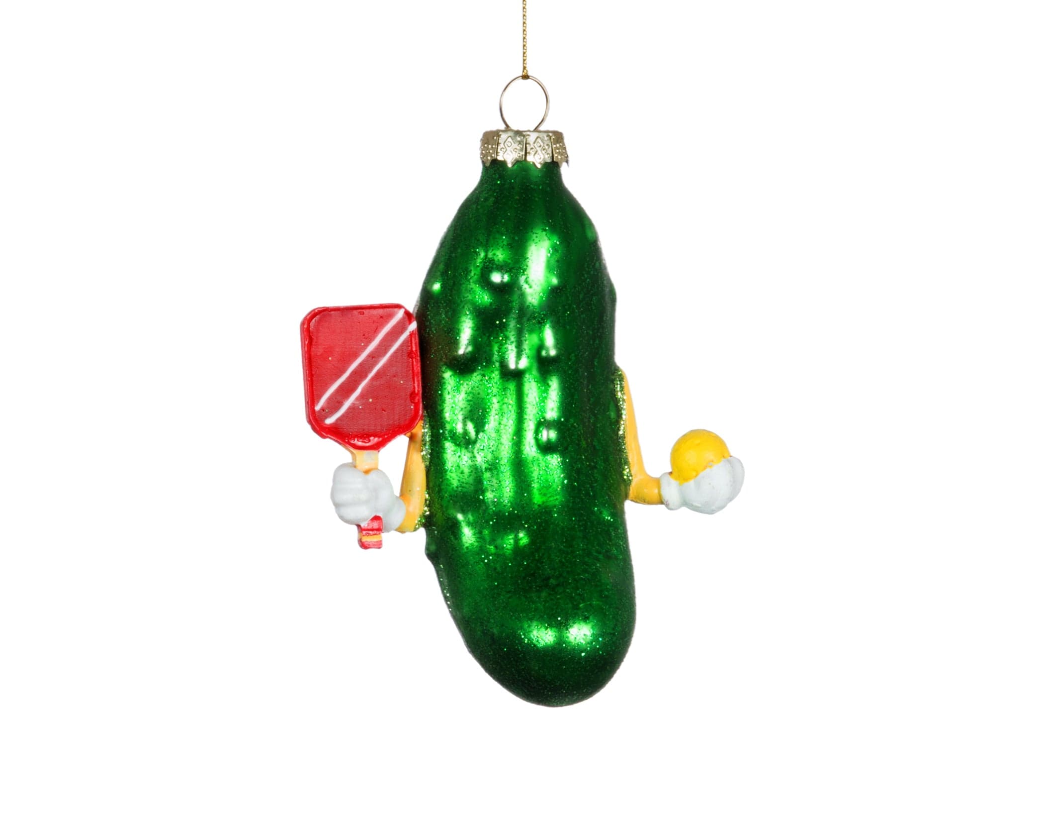 Christmas Traditions Seasonal Decor Pickleball Ornament