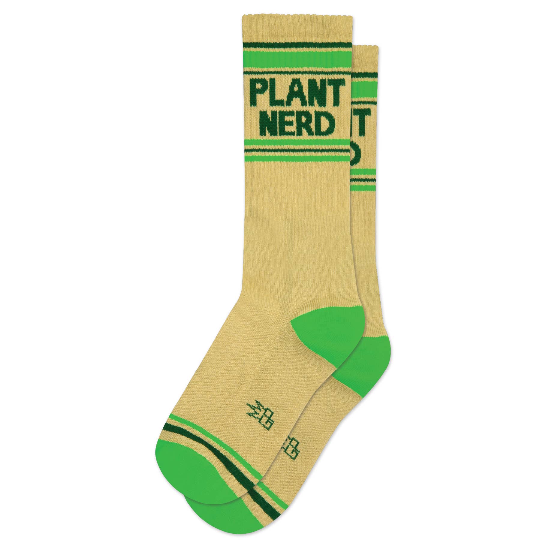 Gumball Poodle Plant Nerd Gym Crew Socks