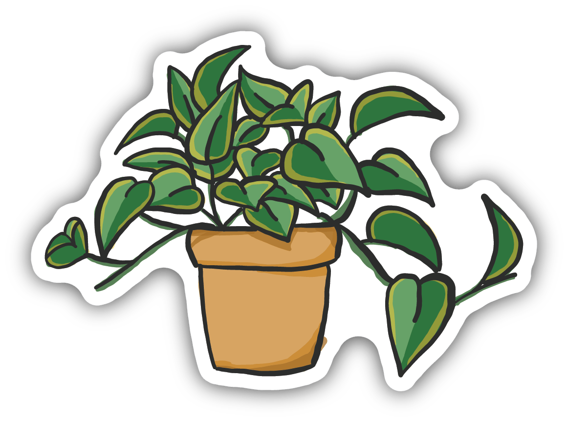 Plant Vinyl Sticker