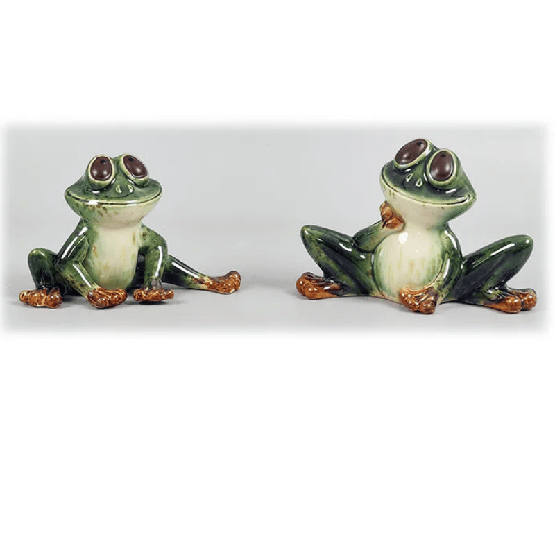 Wills Seasonal Decor Playful Sitting Frog