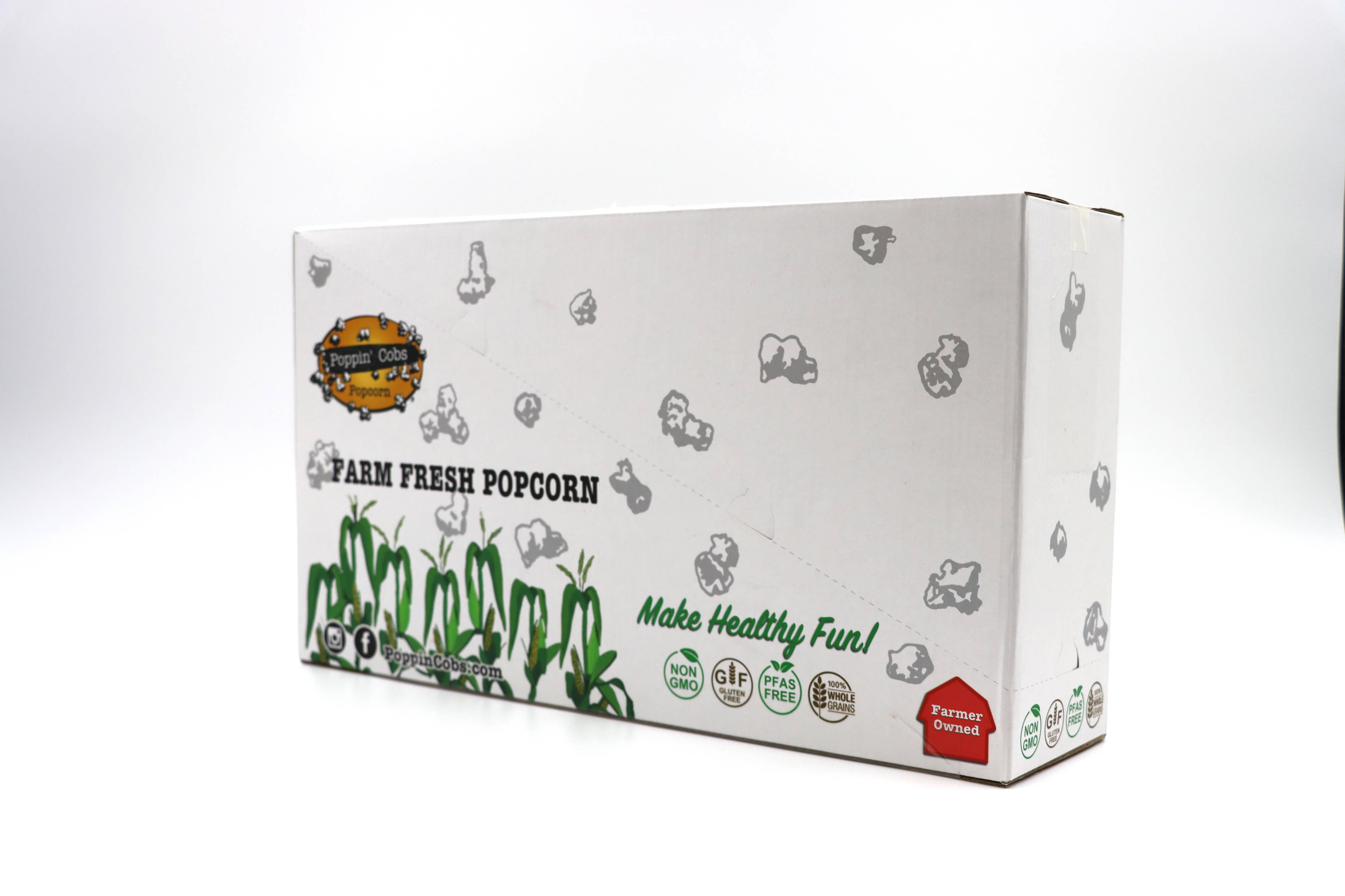 Grandpa Joe's Candy Shop Snack Poppin Cobs ASSORTED Flavors Popcorn on the Cob