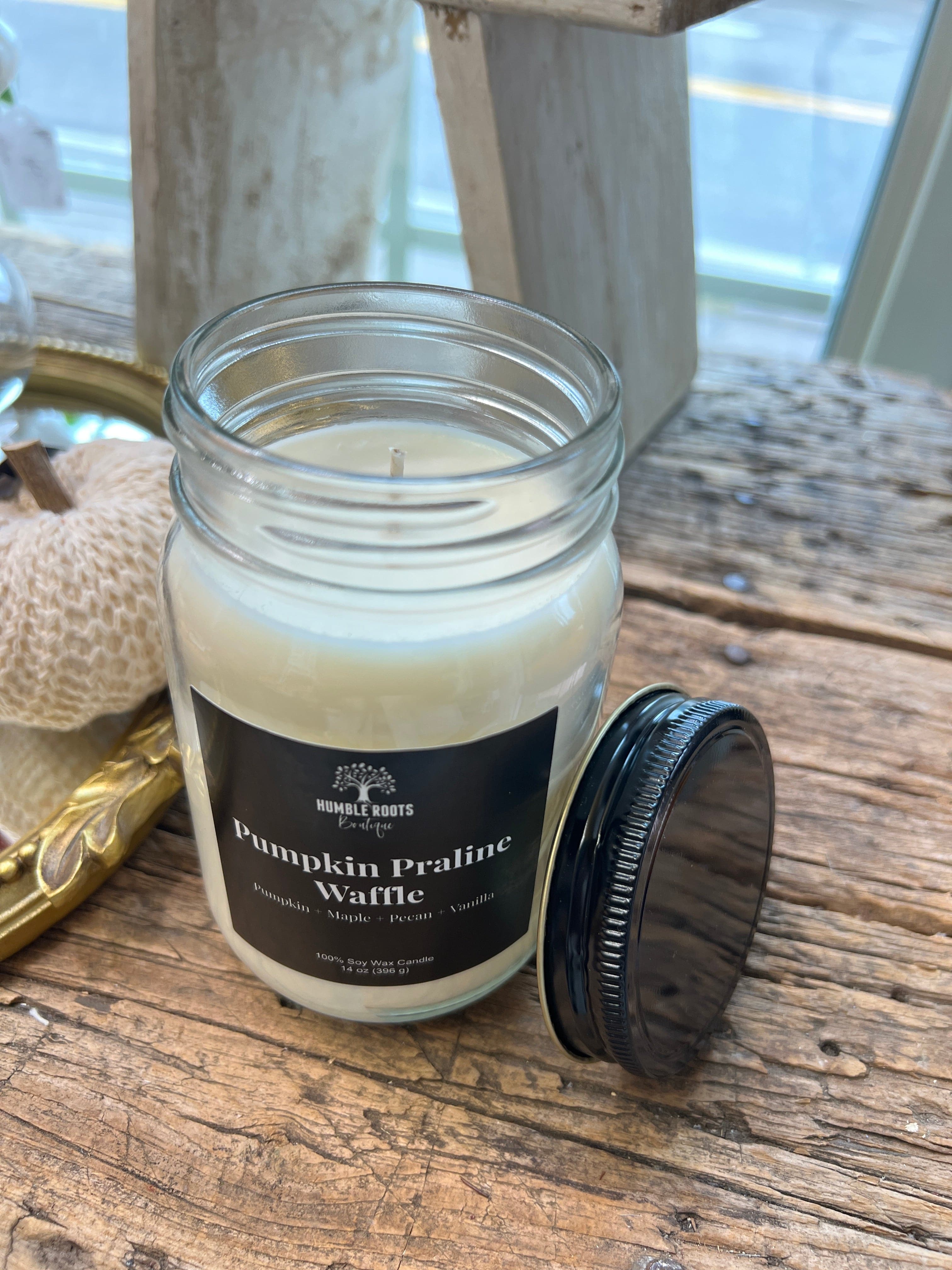 Pumpkin Praline Waffle Soy Candle
