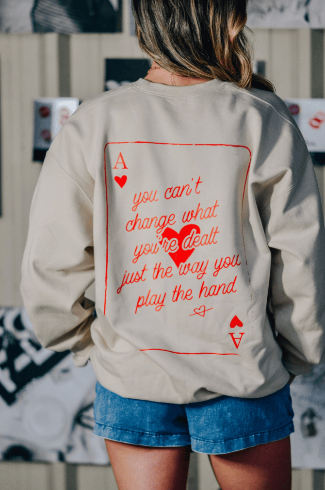 Queen of Hearts Sweatshirt