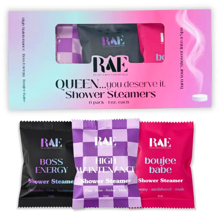 Relax Away Essentials Queen Shower Steamers