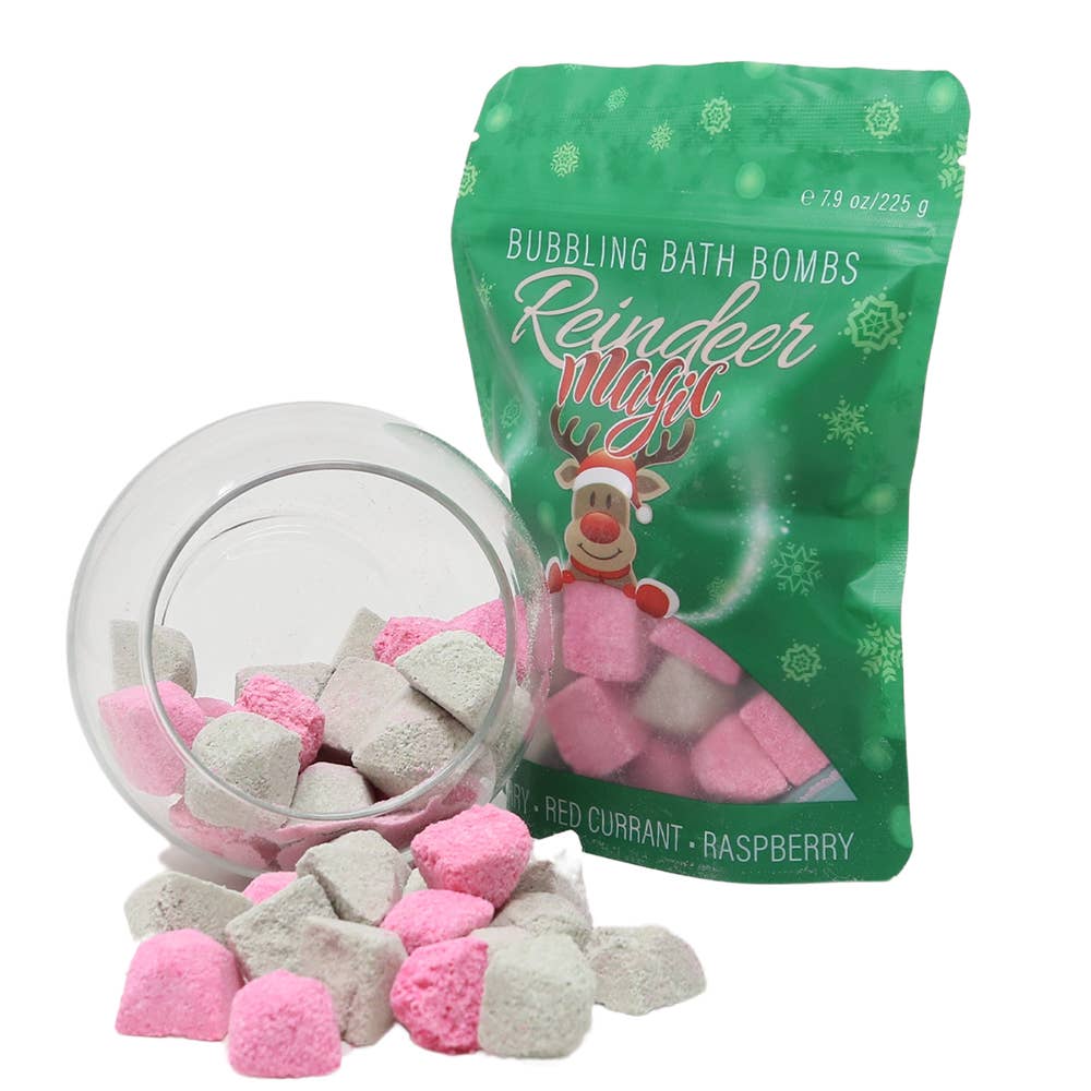 Seriously Shea Bath Bomb Reindeer Magic Christmas Bubble Bath Bombs