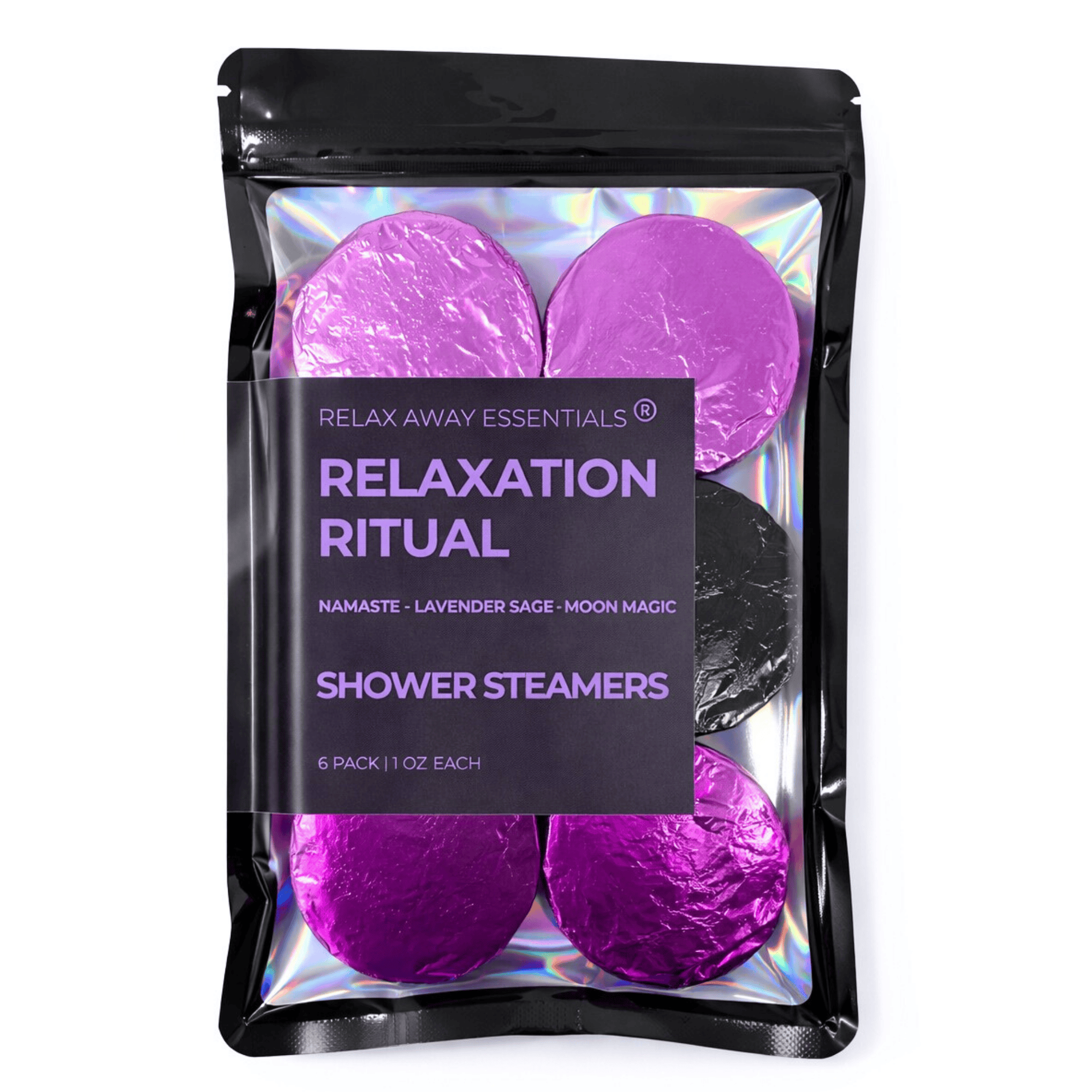 Relax Away Essentials Relaxation Lavender Shower Steamers