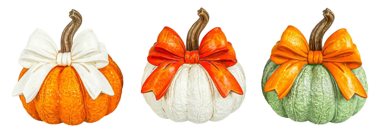 Hannah's Seasonal Decor Ribbon Bow 6" Pumpkin