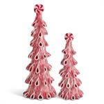 K&K Seasonal Decor Ribbon Candy Trees