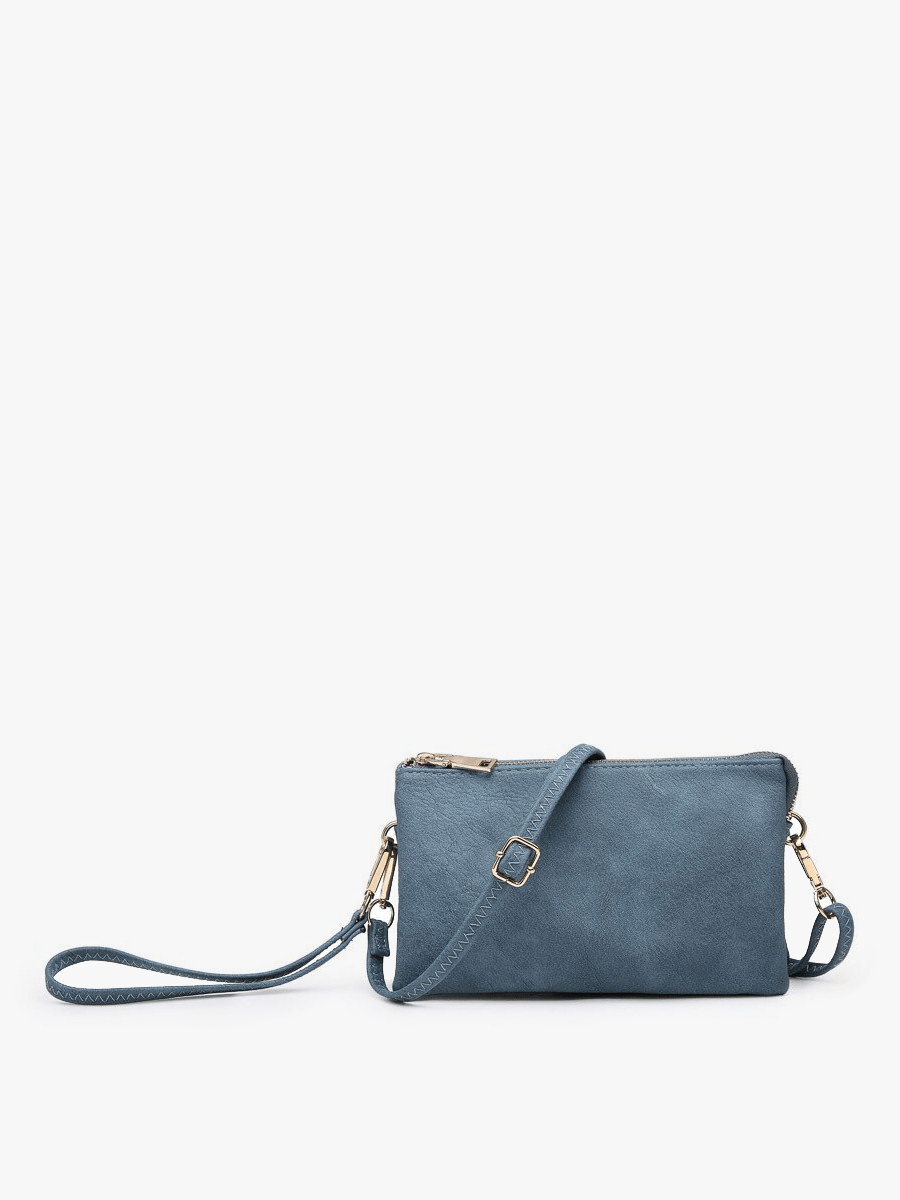 Riley Compartment Crossbody & Wristlet Combo