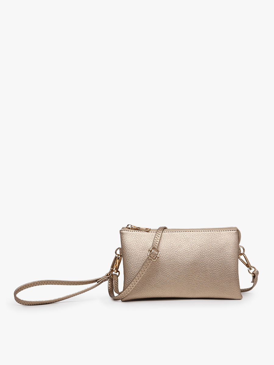 Riley Compartment Crossbody & Wristlet Combo