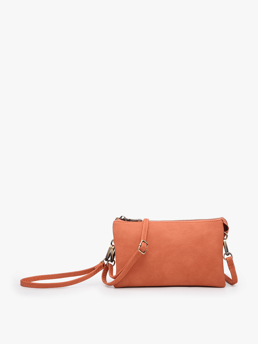 Riley Compartment Crossbody & Wristlet Combo