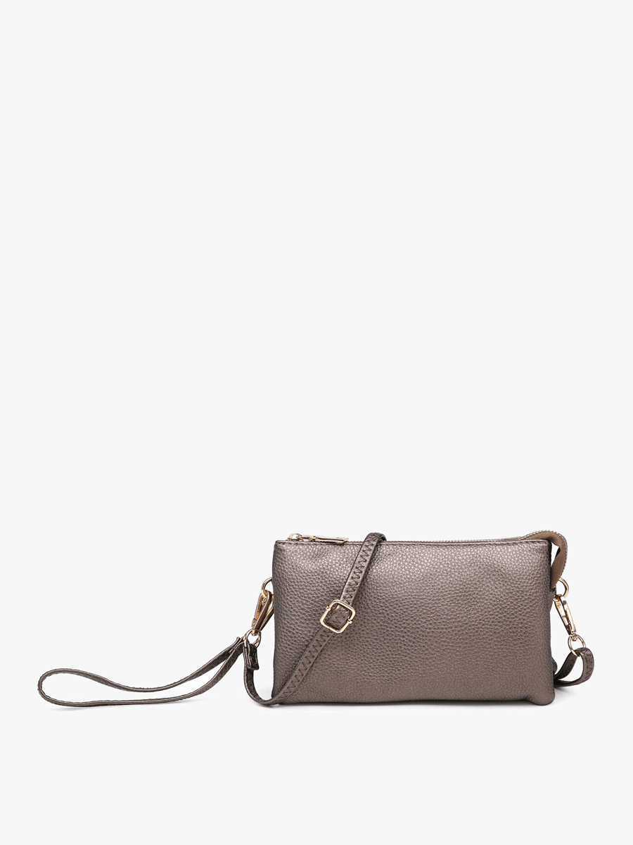 Riley Compartment Crossbody & Wristlet Combo
