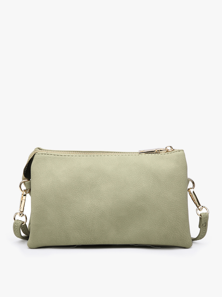 Riley Compartment Crossbody & Wristlet Combo