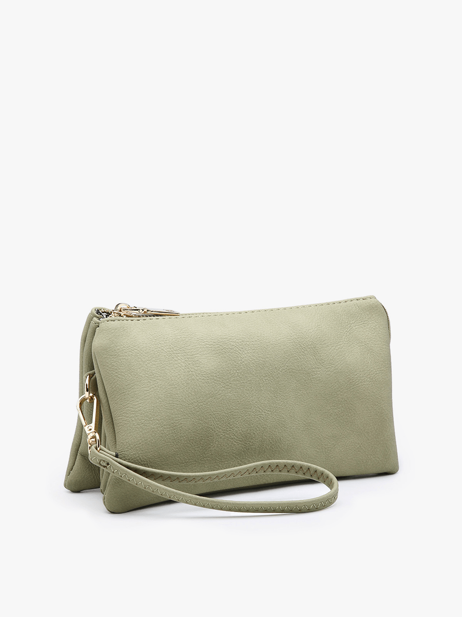 Riley Compartment Crossbody & Wristlet Combo