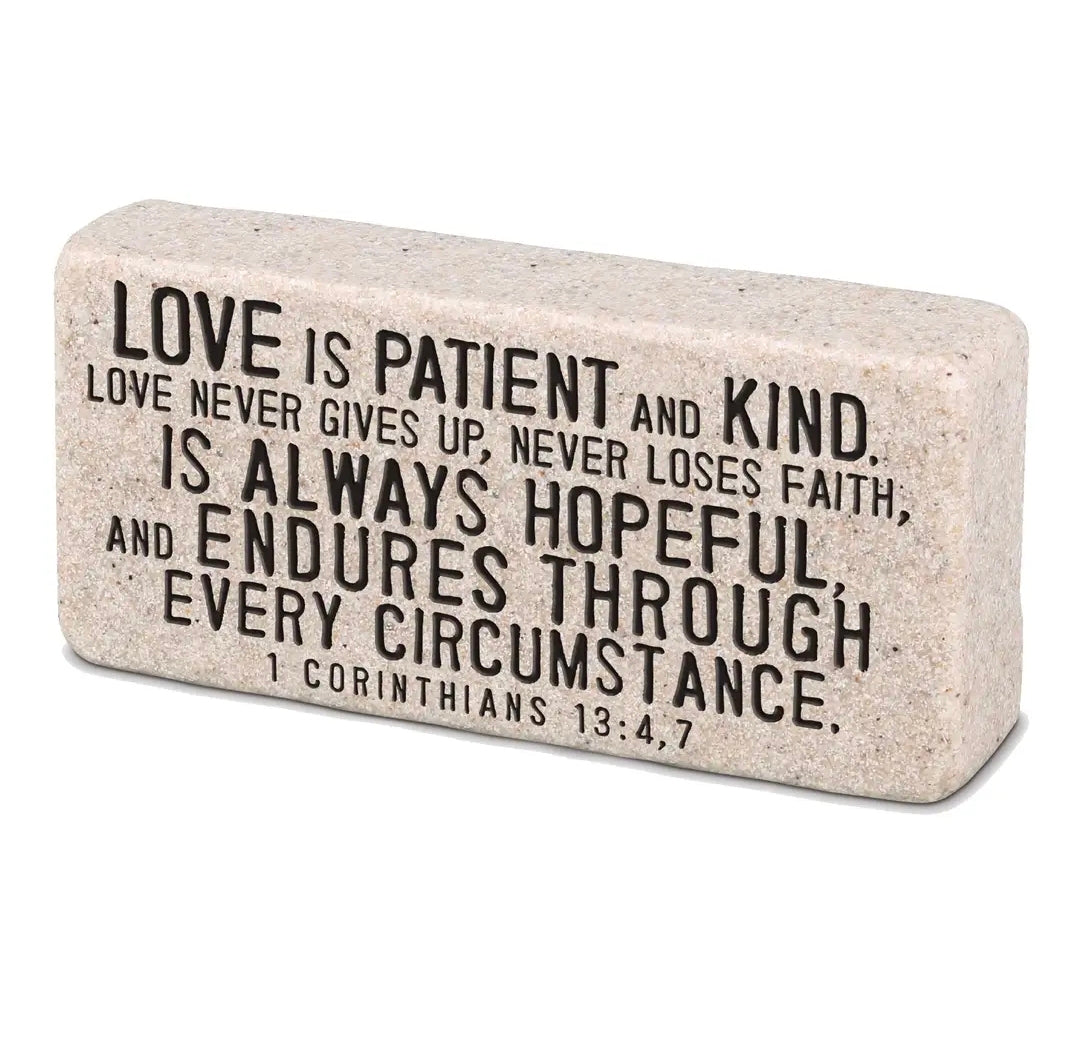 Strength Scripture Block 1 Corinthians 13:4, 7