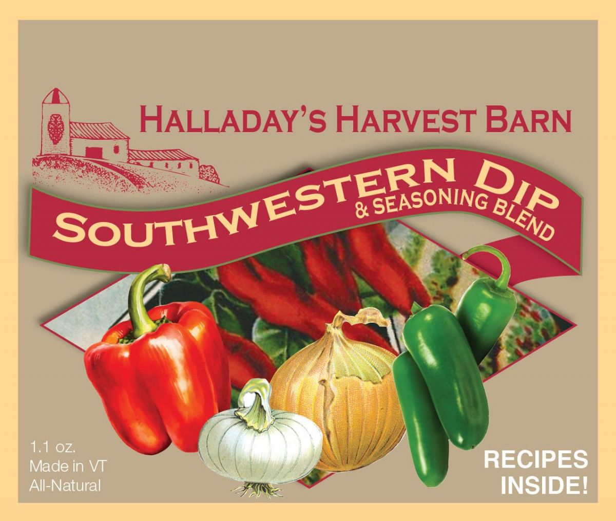 Halladay's Harvest Barn Dip Mix