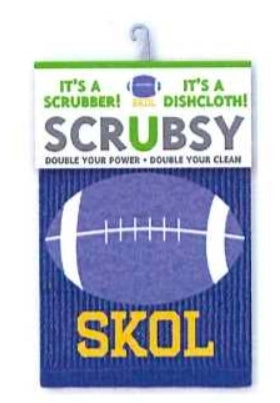 Scrubsy Scrubber Dishcloth Skol