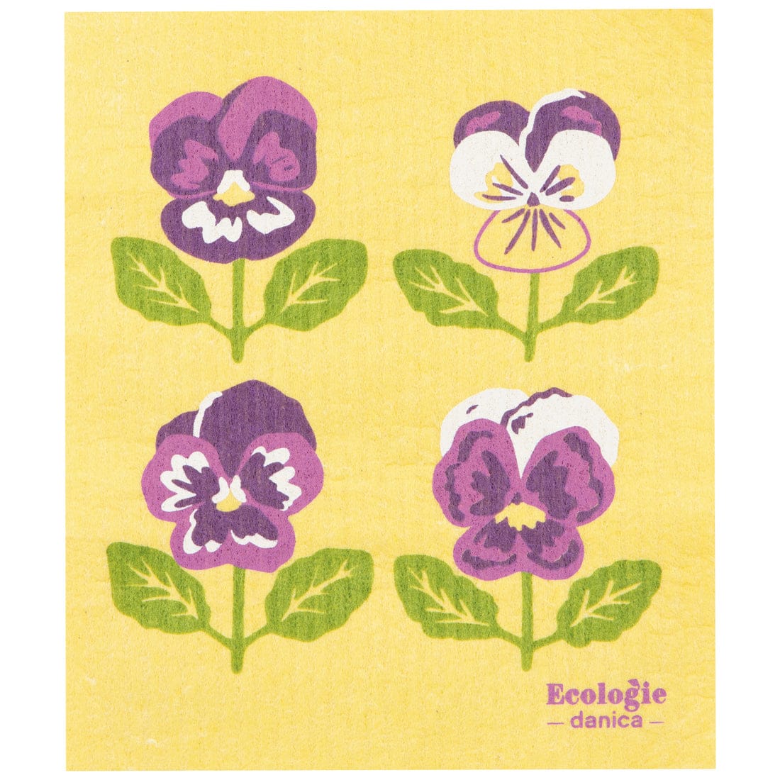 Pansy Swedish Sponge Cloths