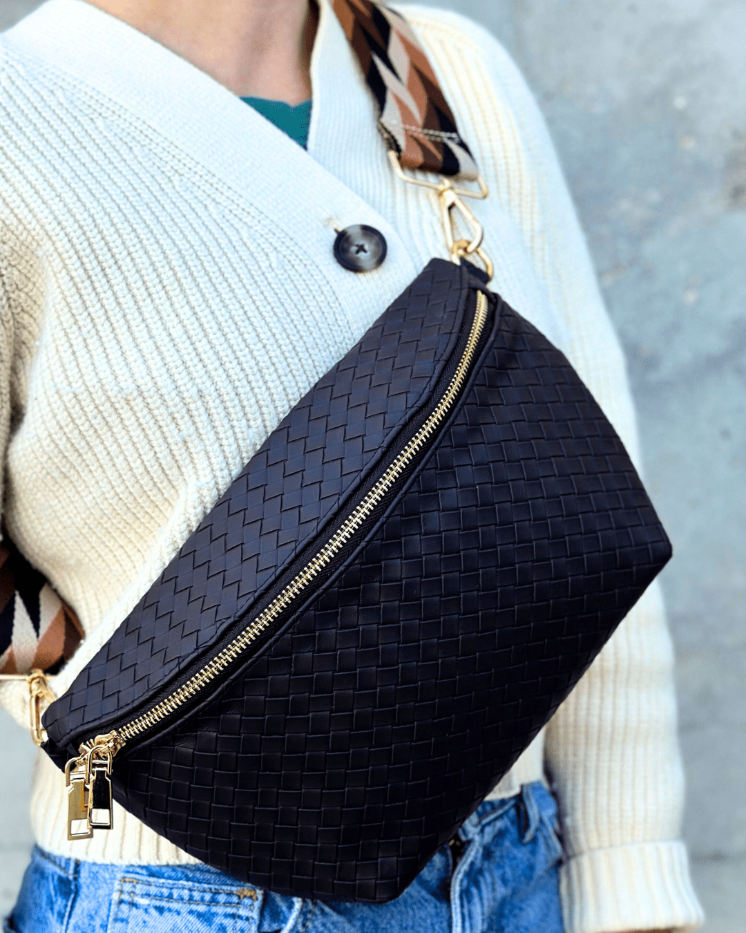 Rory Crisscross Oversized Belt Bag