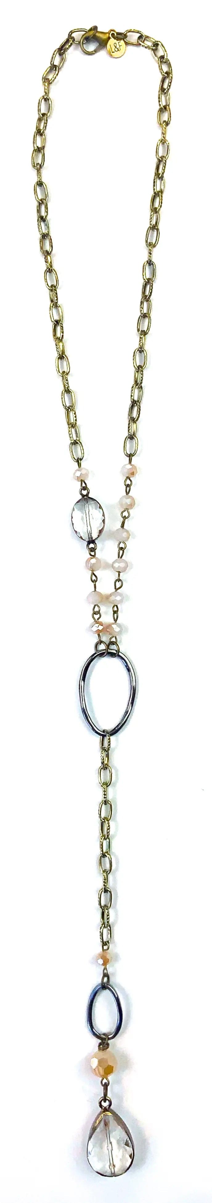 Lost & Found Trading Co. Necklace Rosary & Chain Beaded Necklace