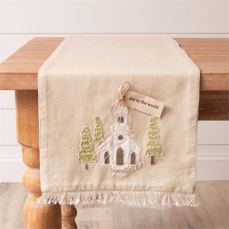 Audrey's Seasonal Decor Rustic Church Table Runner