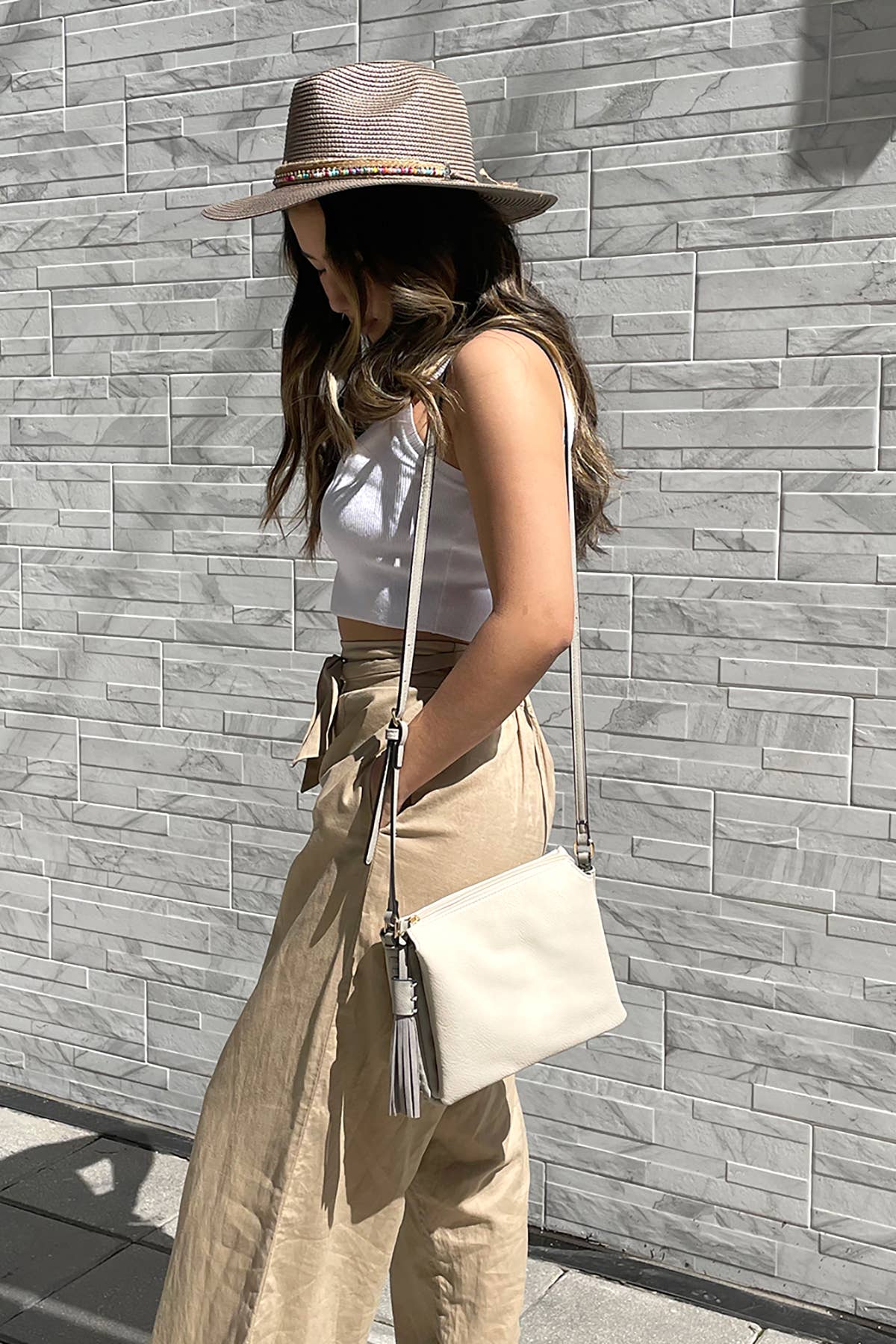 Sabrina Suede Crossbody