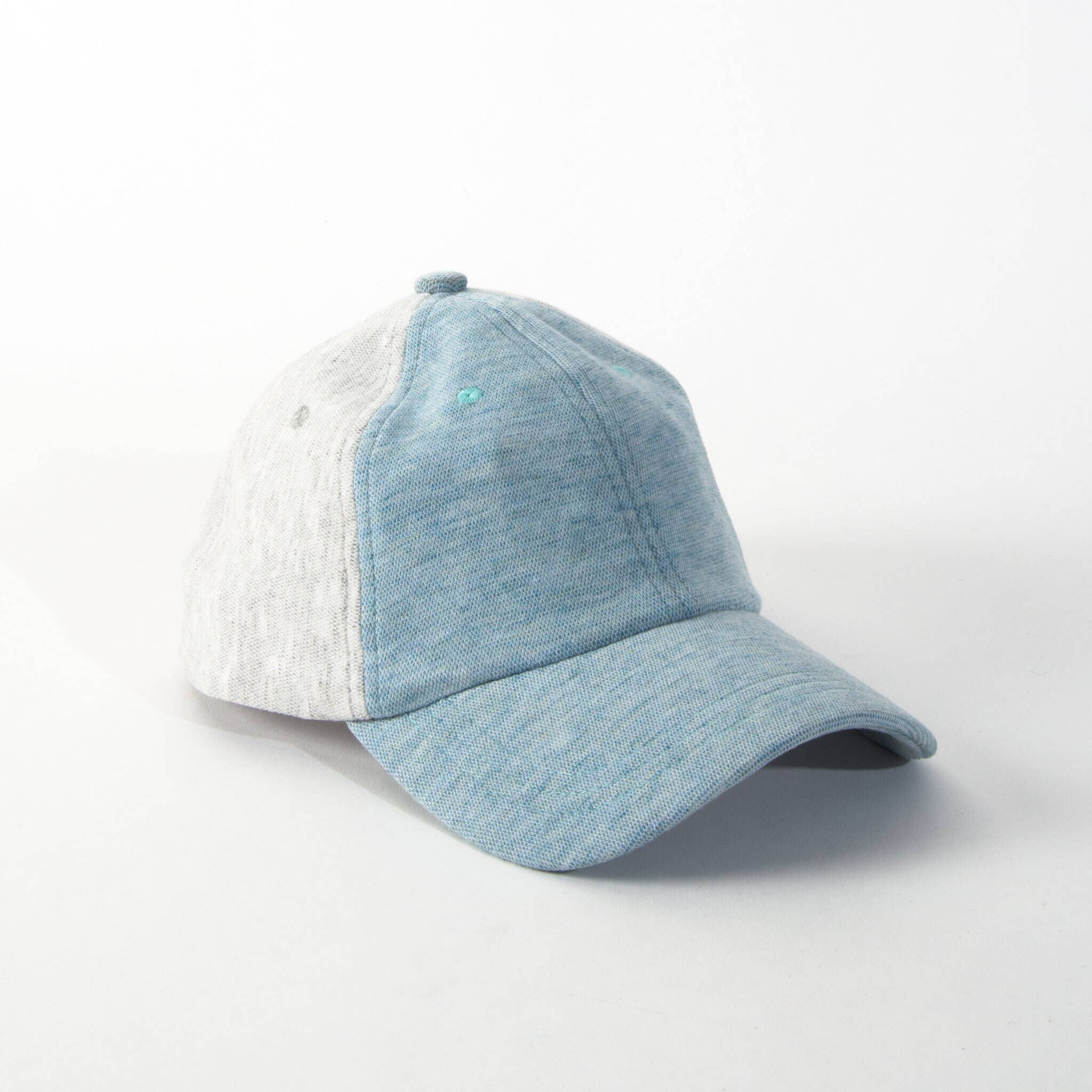 Elsie & Zoey Sale - Charlotte Two Tone Fleece Baseball Cap: Teal