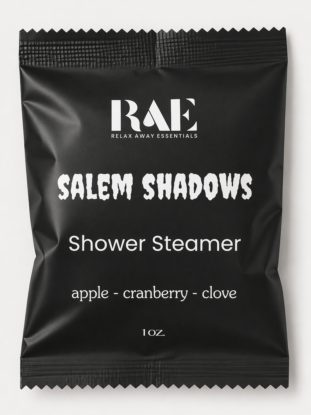Relax Away Essentials Salem Shadows Shower Steamer | Halloween Spa 