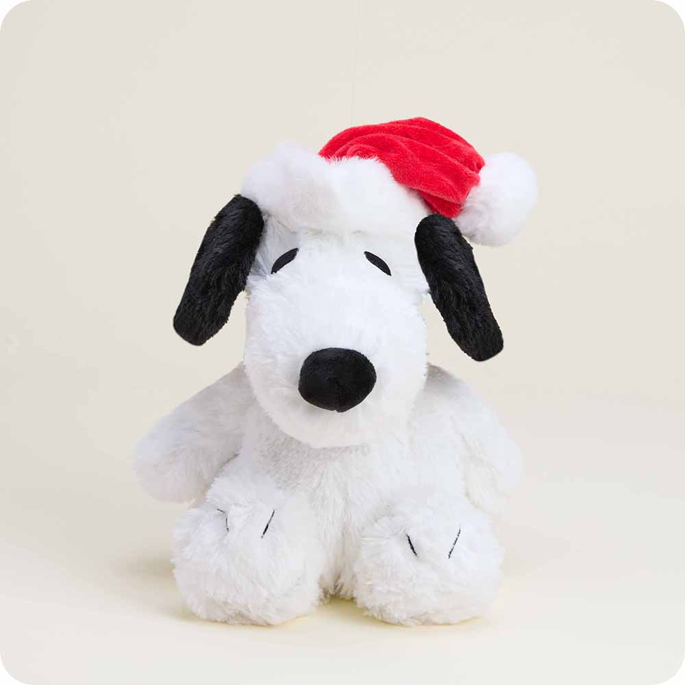 Warmies Stuffed Toy Santa Snoopy Warmies