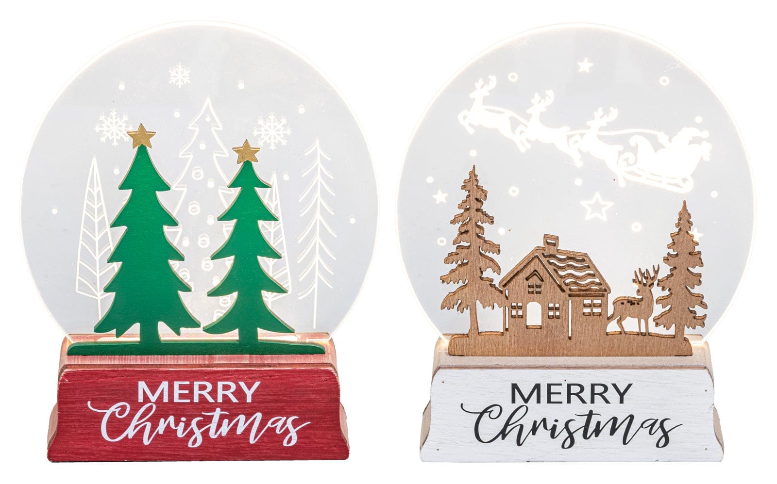 Hannah's Seasonal Decor Santas Flight LED Sign