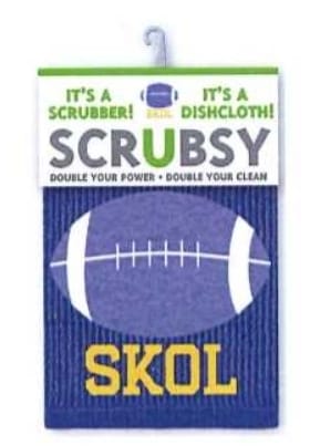 MJJ #8 (Melissa) Dishcloth Scrubsy Scrubber Dishcloth Skol