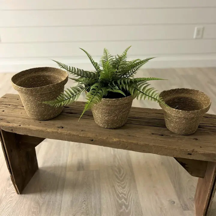 Seagrass Planter Baskets