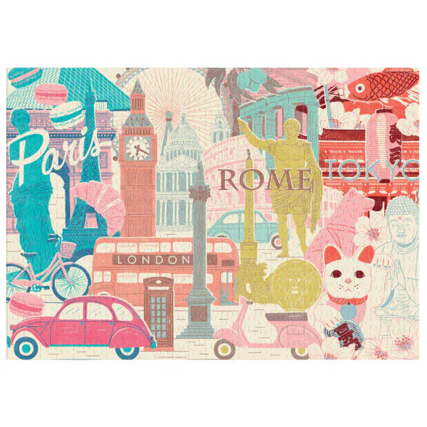 Humble Roots Boutique Puzzles Seasoned Traveler Puzzle
