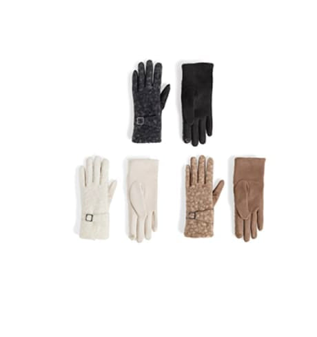 CoCo Carmen Gloves Sherpa Belted Touchscreen Gloves