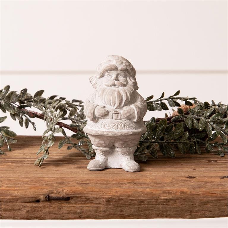 Audrey's Seasonal Decor Short Cement Santa